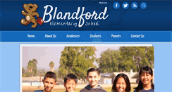 Desktop Screenshot of blandfordschool.org